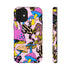 Magic Mushrooms and Frogs Phone Case in Pastel